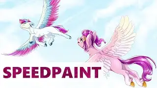 MLP Speedpaint - Pipp n' Zipp (mlp G5)
