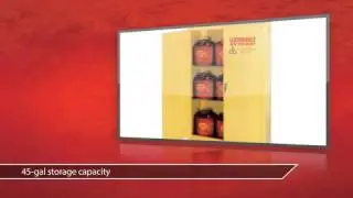 Flammable Materials Safety Cabinet - Eagle Product Review Video