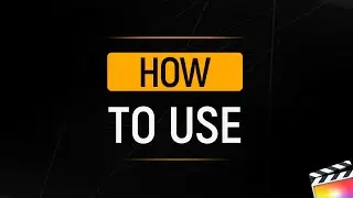 Minimal Lower Thirds for FCPX Tutorial