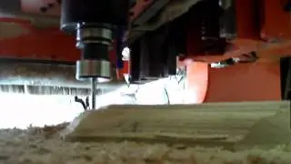 Profile machining a molding with Alphacam Paul Corey us.wmv