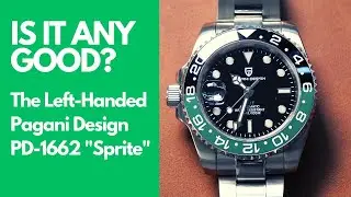 The Pagani Design PD-1662 Left-Handed GMT Watch ....this has me more confused than Scooby Doo!