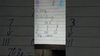 Demical to binary to octal to hexa system conversiona