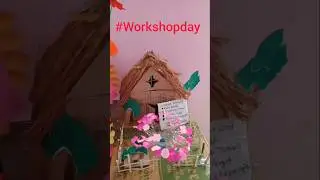Waste material use #workshop #day#d.el.ed
