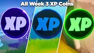 All XP Coins Location Guide (Week 3) - Fortnite Chapter 2 Season 3