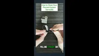 Как чистить индивидуальные ушные вкладыши Phonak