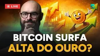 Bitcoin sobe com a alta do ouro? Powell muda o rumo do mercado