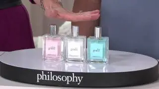 philosophy state of grace wardrobe of fragrance trio with Jane Treacy