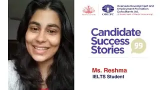 Ms. Reshma | IELTS Student at ODEPC Kerala | Candidate Story