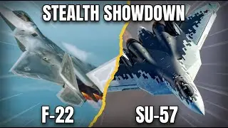 F-22 vs Su-57: Stealth Showdown