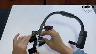 Unboxing of ADAE AD017 dental loupes With shadowless led