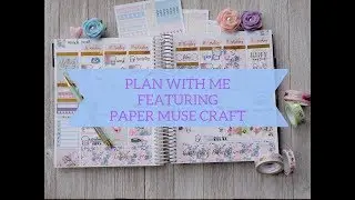 PLAN WITH ME FT. { PAPER MUSE CRAFTS}
