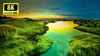 Peaceful Earthscapes in 8K HDR | Ultimate Relaxation | 8K Ultra HD | Vibrant Earth