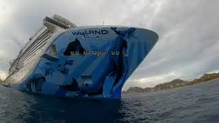 GoPro Max Lens Mod! Norwegian Bliss at Anchor~ Cabo 12/17/2021 by ManicBeastBoise