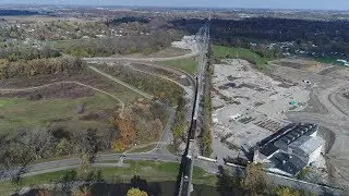 Flyover Muncie East Yard    
