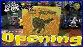 Pokemon TCG: Sun & Moon: Ultra Prism Elite Trainer Box (Dusk Mane Necrozma) Opening!