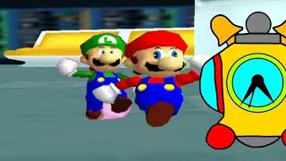 SM64 Bloopers: stupid Mario's time Machine 