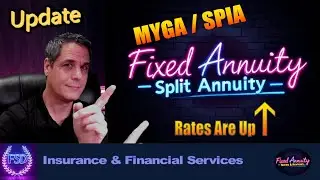 $500,000 Tax Excluded Split Annuity Oct 2025 | A MYGA & SPIA create income with tax exclusion ratio.