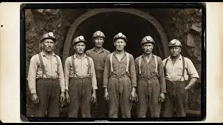 1886 Mining Crew Looks Tough &mdash; Enhanced Photo Shows They're All Dead