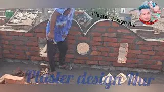 parapet wall super, red brick design very unique and common design || 👉👉😱👌👌