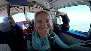 Ashley James - Tandem Skydive at Skydive Indianapolis