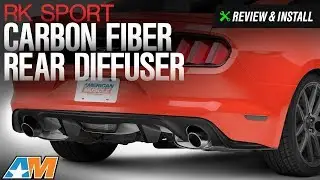 2015-2017 Mustang (EcoBoost) RK Sport Carbon Fiber Rear Diffuser Review & Install