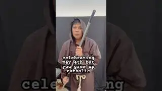 May The Fourth Be With You! #shortsfeed #starwars #filipino #catholic #maythe4thbewithyou