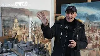 Florencio Maíllo, artista de Salamanca, explica sus orígenes y su filosofía de vida
