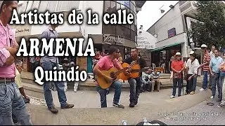 ARTISTAS DE LA CALLE por la 14 Fiestas 2012 ARMENIA