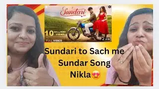 Sundari | Sanju Rathod Ft. Yashika Jatav | G-Spark | Marathi Song 2025 | Reaction Video