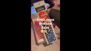huge deco stickers haul 💫