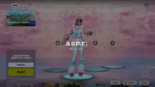 whisper asmr fortnite - locker tour [whispering, mouth noises, fortnite gameplay]