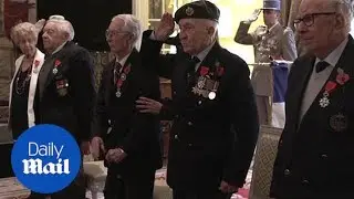 Five British veterans of Second World War awarded Légion d'honneur