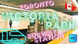 TORONTO, CANADA 🇨🇦 &ndash; VICTORIA PARK SUBWAY STATION &ndash; 4K WALK