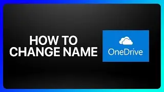 Руководство по изменению имени OneDrive
