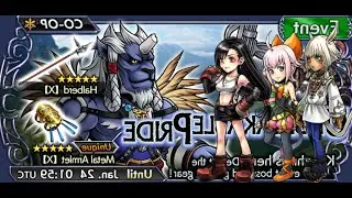 [DFFOO GL] Unbreakable Pride - Kimahri Chaos Stage [Chaos P.20] --Complete--