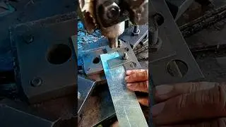 Blank Washer Making Using Simple Die Easy And Faster #shorts #die #powerpress