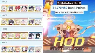[Blue Archive GLB] HOD Urban TA S77 Lunatic - 51,770,950pts