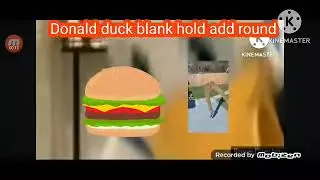 Donald duck blank hold add round 7