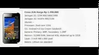 Harga HP Cross Android