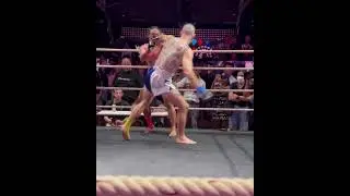 🥊 Fight Circus delivers another shocking moment! Male vs EX-male with a brutal KO 😱 #fightcircus