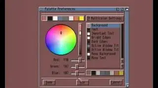 Amiga 1200 rev.2B repair: strange color bleeding