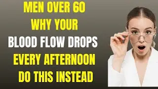 MEN OVER 60: WHY YOUR BLOOD FLOW DROPS EVERY AFTERNOON (DO THIS INSTEAD)