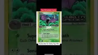 Top 10 Golbat #Pokemon Cards #Shorts