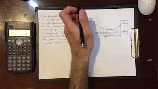 Statik - Kablolar Örnek 2 (Düzgün Yayılı Yük)
