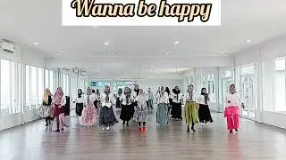 Wanna Be Happy /line dance #easystepsdance