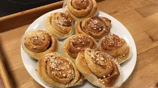 Kanelbullar - utbakning