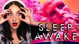DON'T FALL ASLEEP in this NEW PSYCHEDELIC HORROR game | SLEEP AWAKE (FULL PLAYTHROUGH)