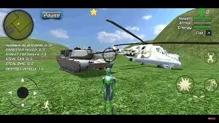 Rope Frog Ninja Hero - Strange Gangster Vegas - Android Gameplay HD