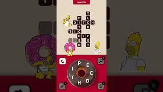 Tims Word Challenge 2161 #timhortons #games #gaming #wordchallenge #simpsons #puzzle