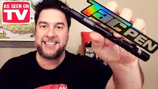 Tac Pen review: Bell and Howell #TacPen tactical pen review (strobe light at 7:27) [222]